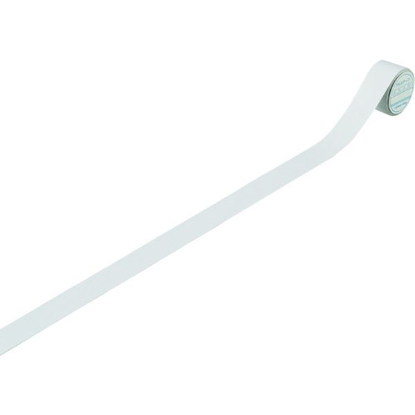 配管識別テープ 白(空気関係) AH510(S小) 25mm幅×2m アルミ