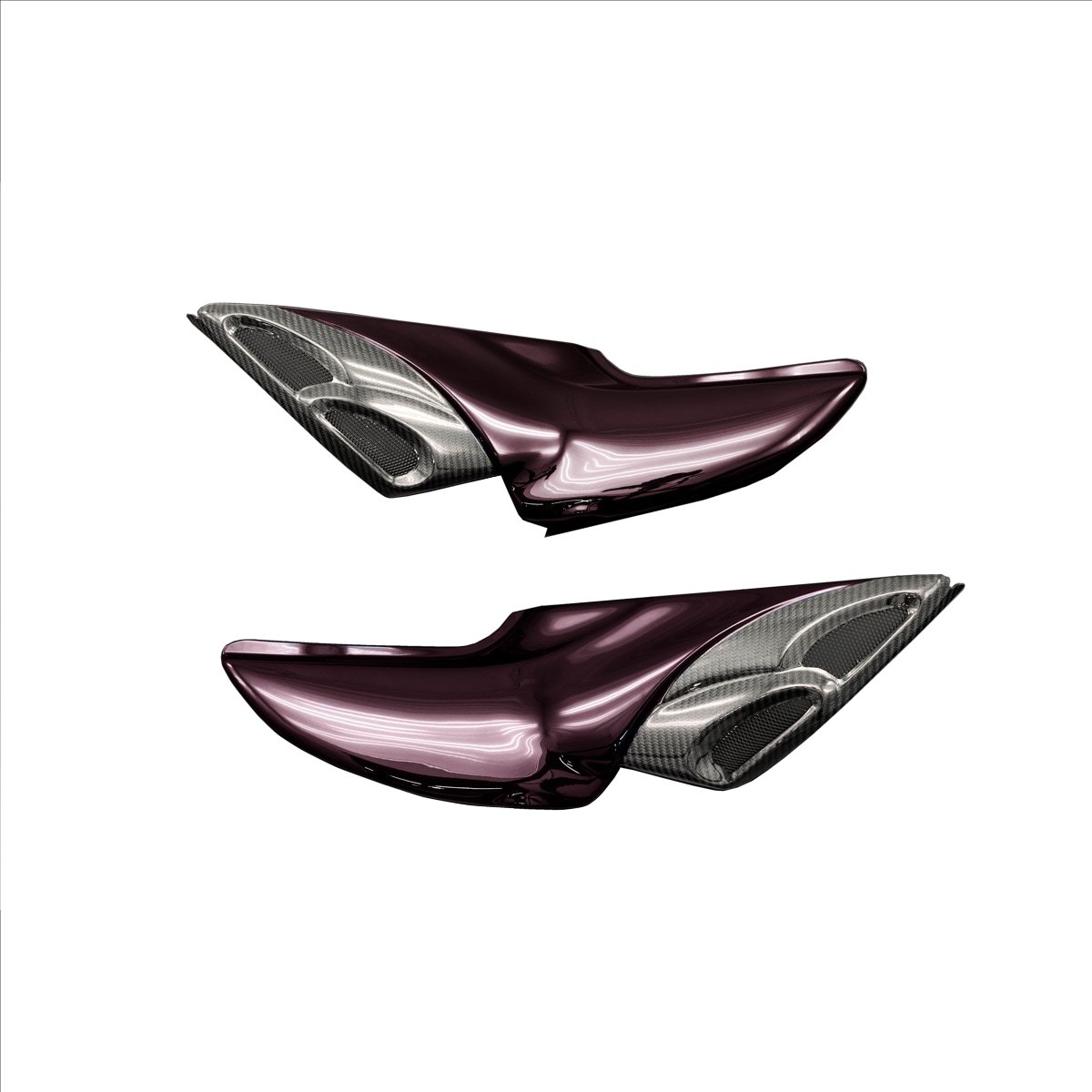 ARCHI ダブル・バブル・インテーク Z900RS キャンディトーンレッド