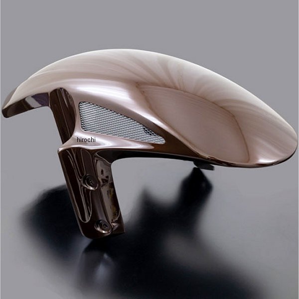 FRP フロントフェンダー Z900RS 火ノ玉 黒メッシュ