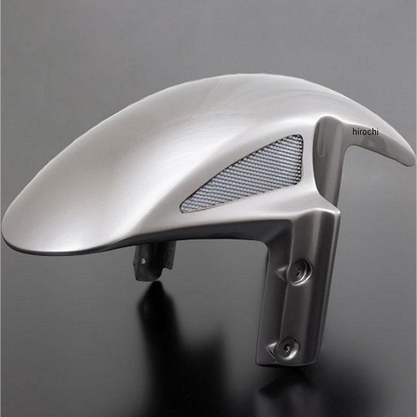 FRP フロントフェンダー Z900RS MGグレー 黒メッシュ