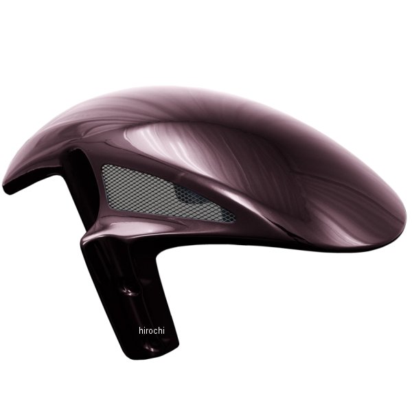 ARCHI フロントフェンダー Z900RS キャンディトーンレッド/黒メッシュ