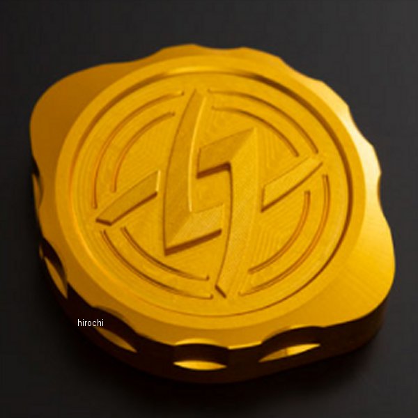 ラジエーターキャップカバー 21年以降 Z900RS、Z900RSCAFE ゴールド