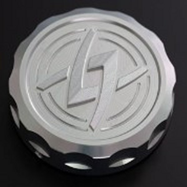ラジエーターキャップカバー 18年-20年 Z900RS、Z900RSCAFE シルバー