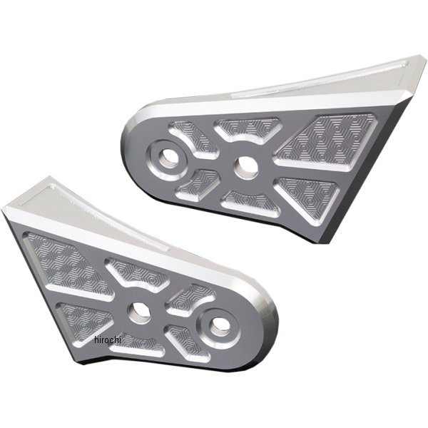 ARCHI アーキ ハニカムライトステーカバー(汎用ウインカー対応) 18年-23年 Z900RS シャイニングシルバー