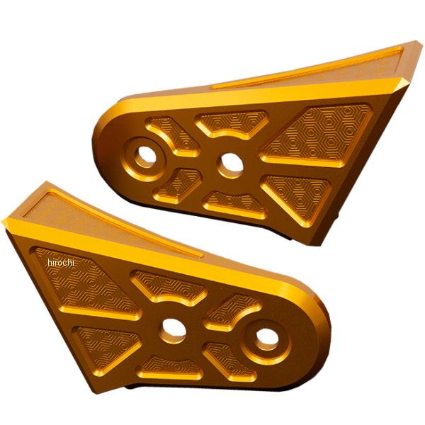 ARCHI アーキ ハニカムライトステーカバー(汎用ウインカー対応) 18年-23年 Z900RS マリーゴールド