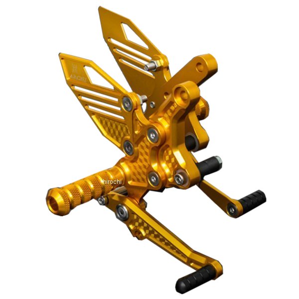 ARCHI ビレット ハニカム バックステップver2 Z900RS、Z900RSカフェ マリーゴールド