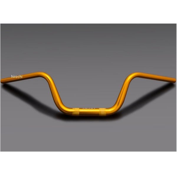 ARCHI ARCHI-YB アルミハンドルバー +30mmクラッチワイヤー付き 18年-25年 Z900RS ゴールド
