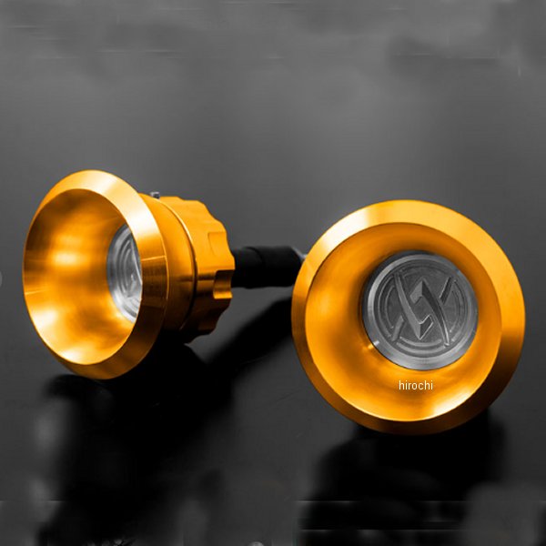 ARCHI アクスルガード フロント 18年-23年 Z900RS、Z900RSカフェ ゴールド/シルバー