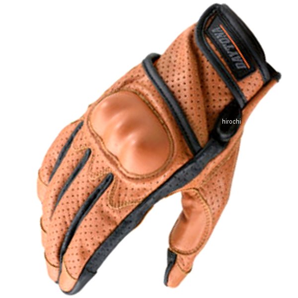 HBG130PM ヘンリービギンズ Henlybegins カウレザープロテクターグローブ ブラウン XLサイズ
