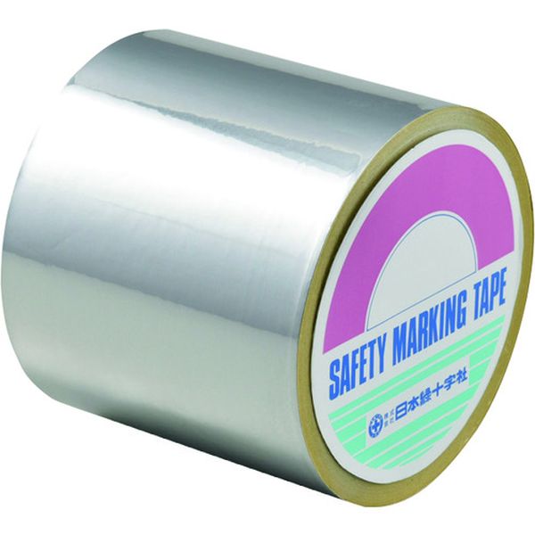 アルミ粘着テープ AH-136 100mm幅×20m 光沢タイプ(ツヤ有)