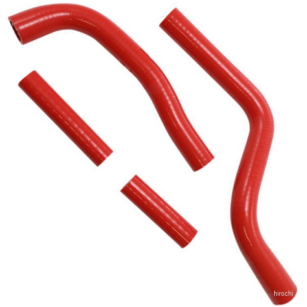 【セール特価】 シリコン ラジエーターホースキット 03年-20年 YZ125 赤