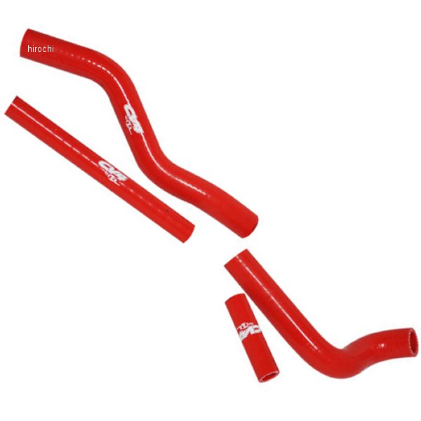 シリコン ラジエーターホースキット 01年-07年 RM125 赤