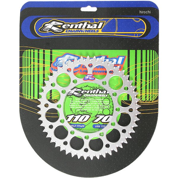 リア スプロケット 420 88年以降 KX100、KX85、KX80 アルミ シルバー