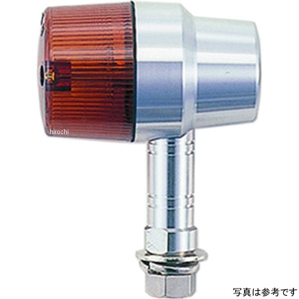 ミドルマシンドウインカー スーパーバイクタイプ ダブル球 黒/オレンジ