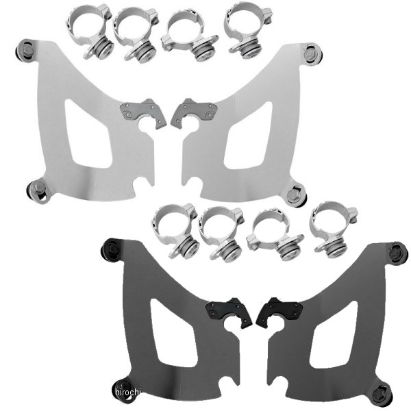 ブレットフェアリング用取付金具 ロック付き 10年-13年 VT1300