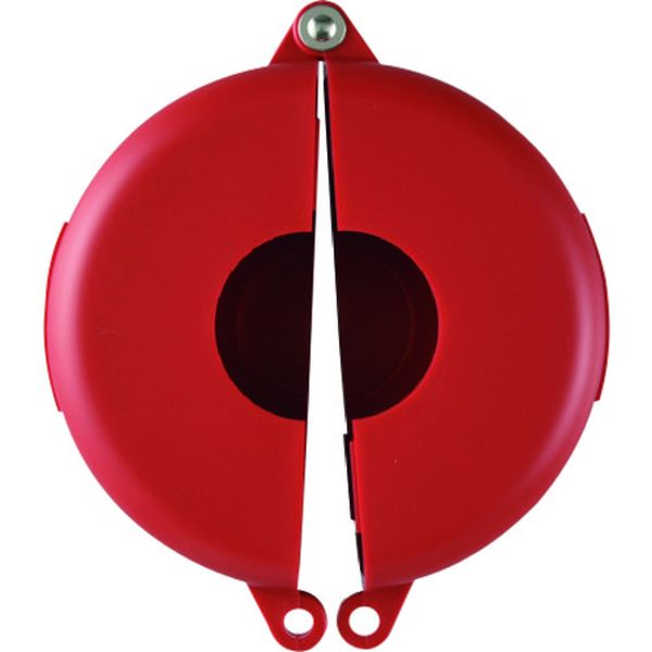 828-0476 ゲートバルブロックアウト 適応ハンドル径127～165.1mm VL-62 PP製