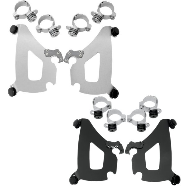 ブレットフェアリング用取付金具 ロック付き 01年-13年 シャドウ