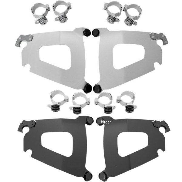 ブレットフェアリング用取付金具 ロック付き 04年-09年 VTX1300C