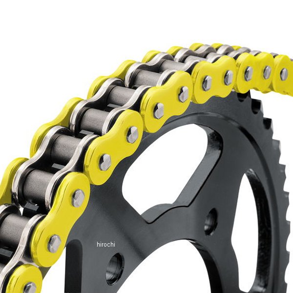 チェーン X-リング 530BMXR 120リンク イエロー