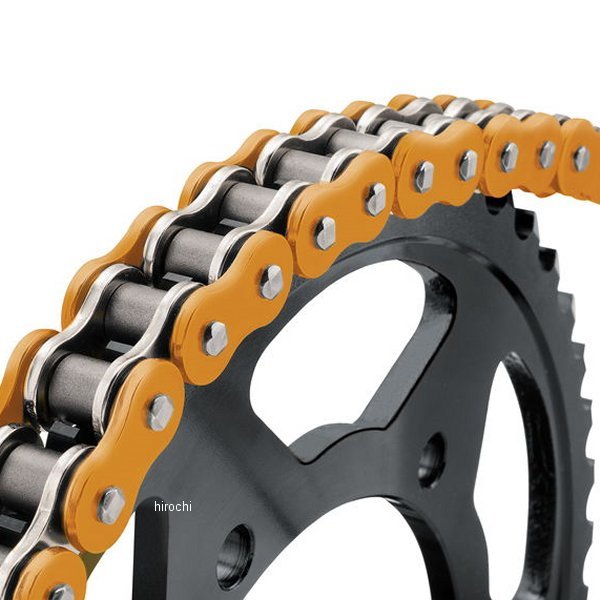 チェーン X-リング 530BMXR 150リンク オレンジ