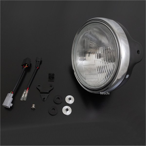 ARCHI マルチリフレクタークリア ヘッドライトキット Z650RS 黒