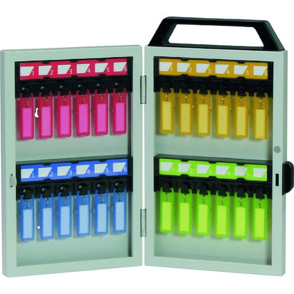 106-9319 キーボックス 24個吊用 KB-24 H363×W220×D64mm ダイヤル錠