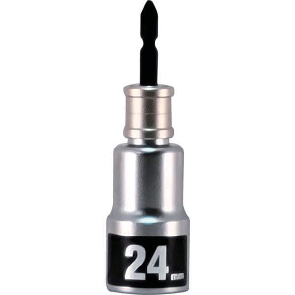 644-2742 軸交換式落下防止ソケット6角 差込6.35x対辺24mm×全長115mm RBS24-6K