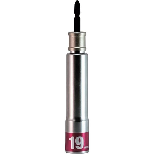 軸交換式落下防止ソケット12角 差込6.35x対辺19mm×全長165mm RBS19SL-12K