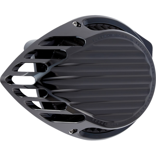 エアクリーナー ROUGH CRAFTS ROUND オールブラック