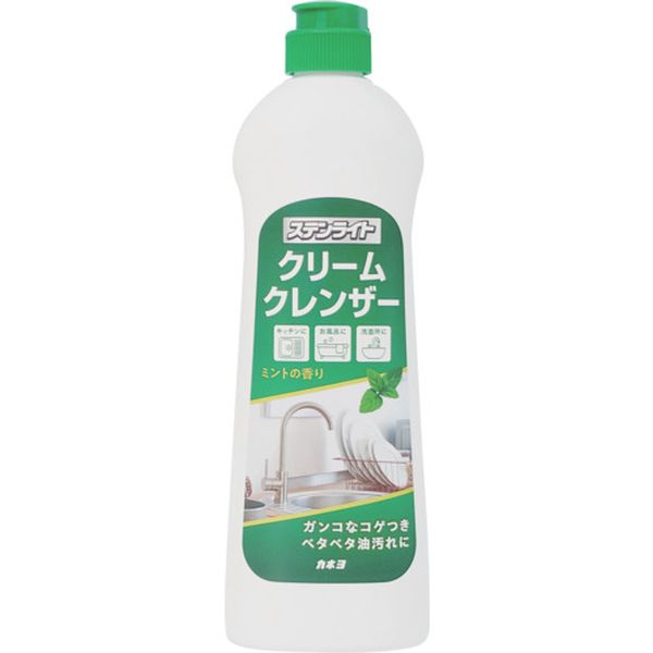 101111A 701-5379  ステンライトクリームクレンザー ミントの香り 400g