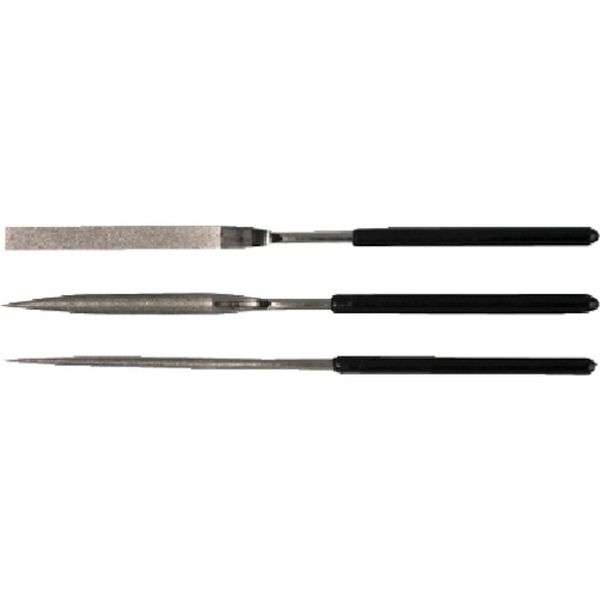 ST12 107-7076  ダイヤモンドヤスリ 3種セット BP入り