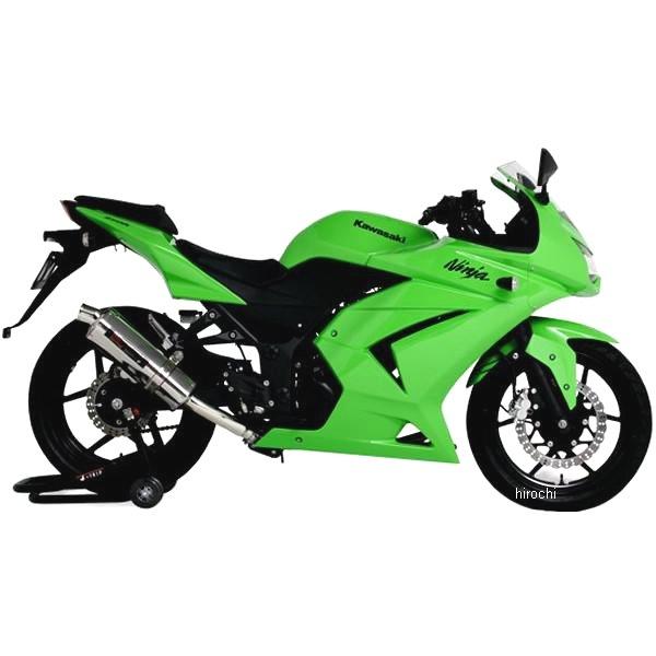 Tri-Ovalサイクロン スリップオンマフラー 08年-12年 Ninja250R (SS)