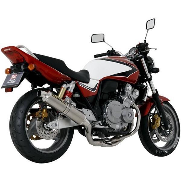 機械曲チタンサイクロン フルエキゾースト 14年 CB400SF、CB400SB TT