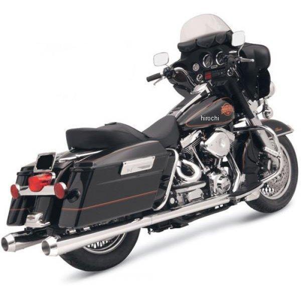 4インチ スリップオンマフラー 95年-16年 メガホン/クローム/ポリッシュ