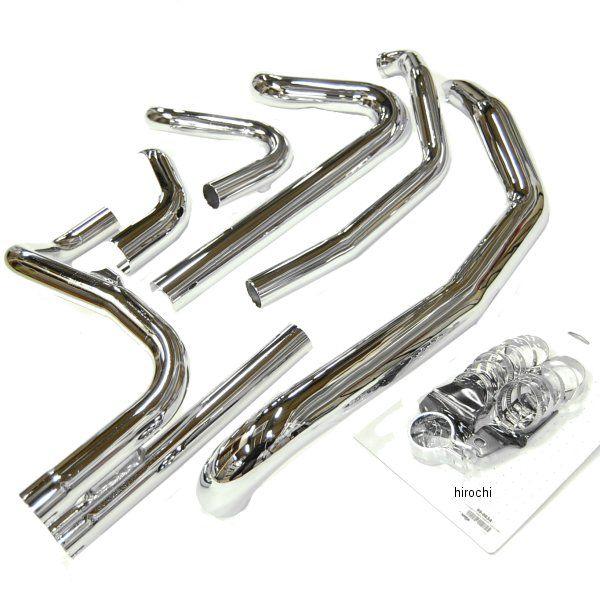 ヘッダーパイプ Powerport 10年-16年 クロームヒートシールド付