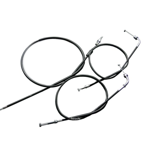 純正タイプワイヤーセット 3本 71年-74年 CB750K1～K4 黒