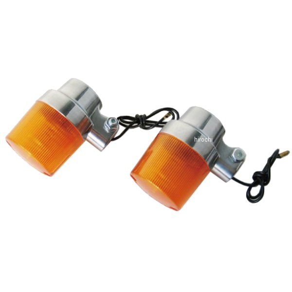 ウインカー 丸型ヨーロピアン オレンジ 2個セット