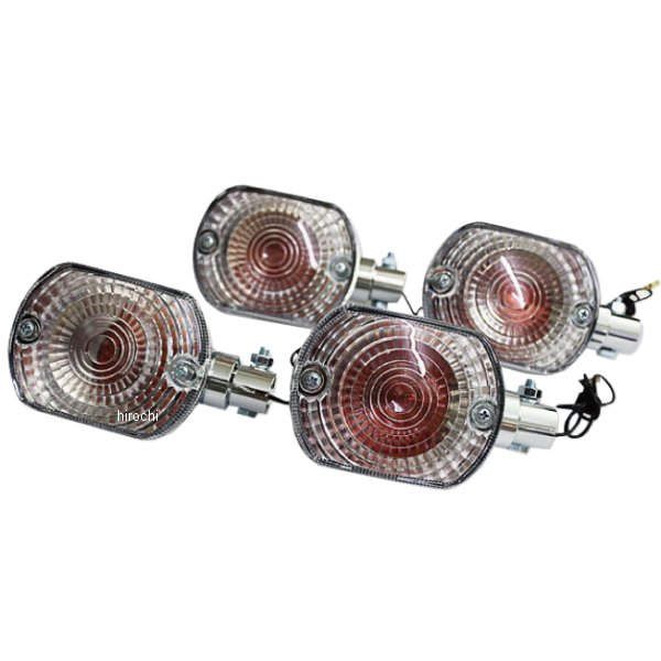 ウインカー 純正タイプ Z400FX/Z1000MkII クリア 4個セット