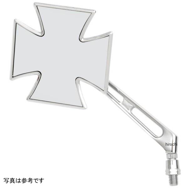 ミラー クロス クローム 10mm