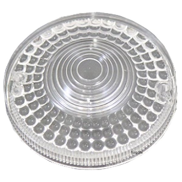 ウィンカーレンズ ヤマハ SR400/XS750 初期型タイプ 1枚 クリア