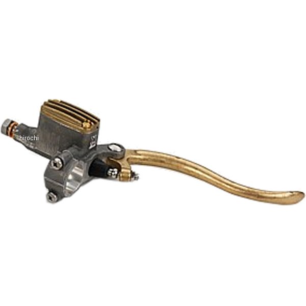 ブレーキマスターシリンダー デラックスライン 7/8インチ アルミニウム&真鍮(ロウ) 12ミリ