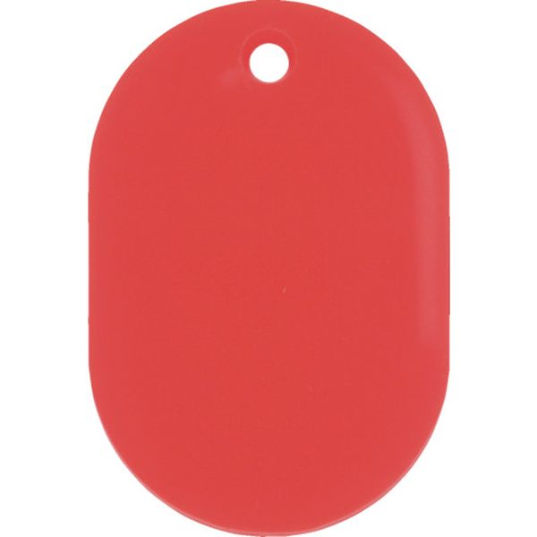 小判札(無地札) 赤 45×30mm スチロール樹脂