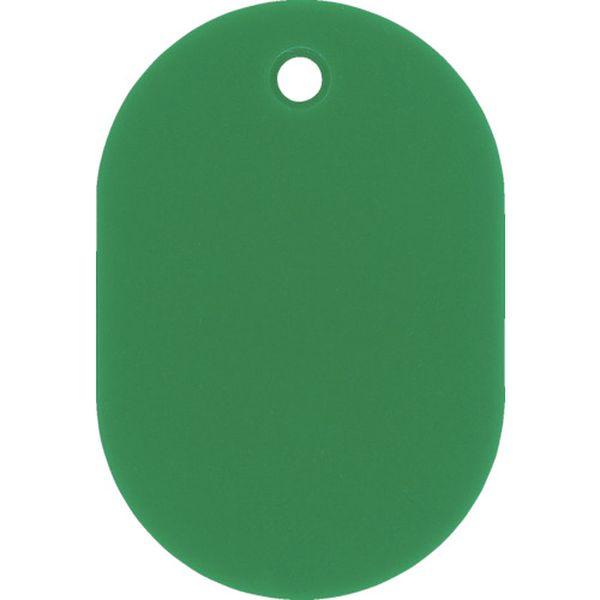 小判札(無地札) 緑 60×40mm スチロール樹脂