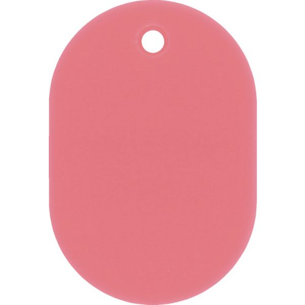 小判札(無地札) ピンク 60×40mm スチロール樹脂