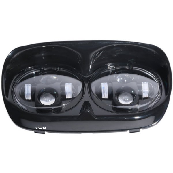 LED ヘッドライトアセンブリ 6500K FLTR 黒