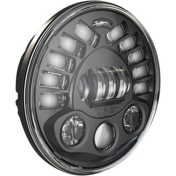 LED ヘッドライト 7インチ アダプティブ2 台座マウント H4 8791 黒