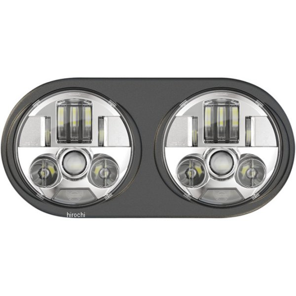 カスタムダイナミクス LED ヘッドライト ProBEAM FLTR クローム