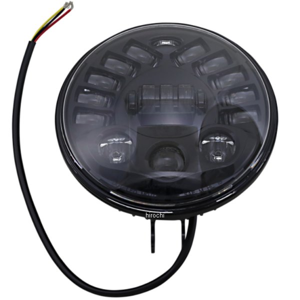 PB-7PA-B カスタム ダイナミクス LED ヘッドライト 7インチ ProBEAM アダプティブ 取付金具付き