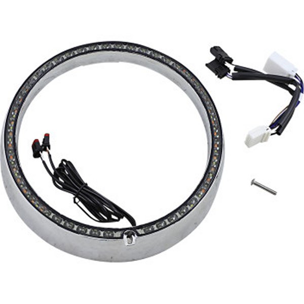 【セール特価】 カスタム ダイナミクス LED トリムリング ウインカー機能付 99年-05年 クローム シーケンス