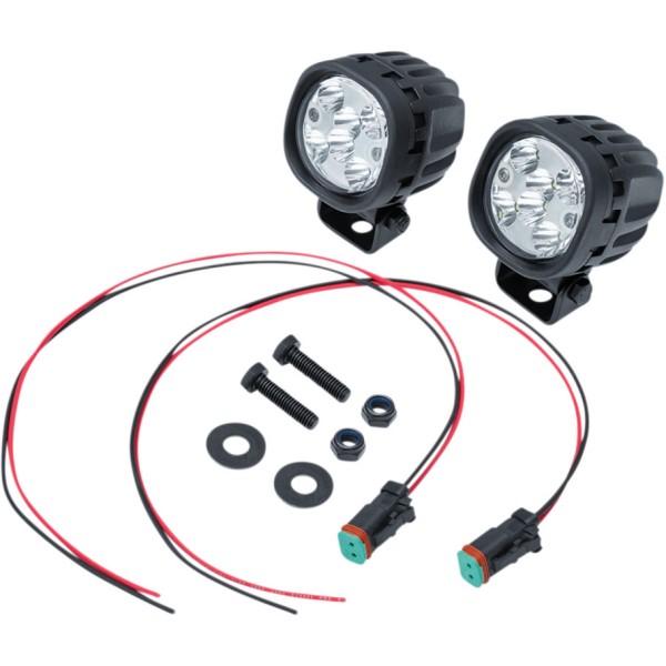 【セール特価】 ハイアウトプット ドライビングライト 750ルーメン SPOTビーム 左右ペア